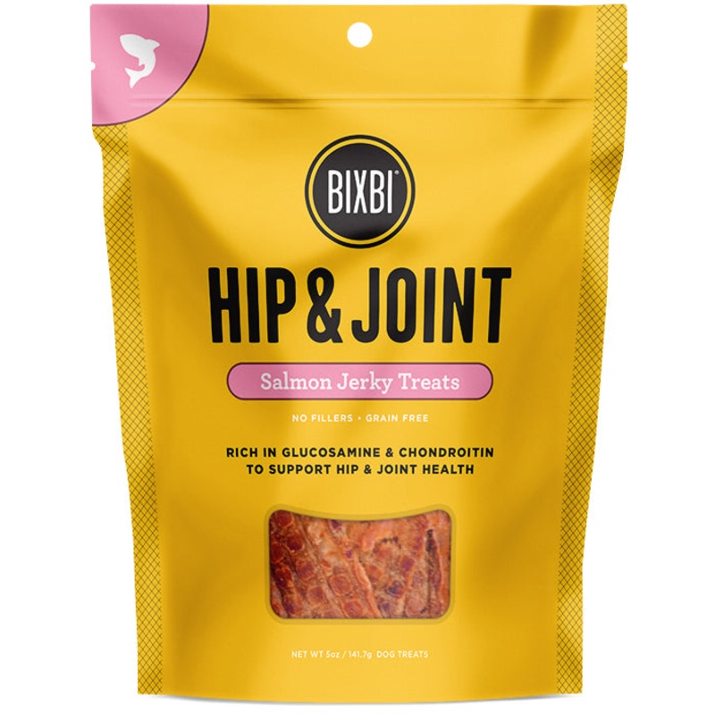 Bixbi Pet Hip and Joint Salmon Jerky 10oz