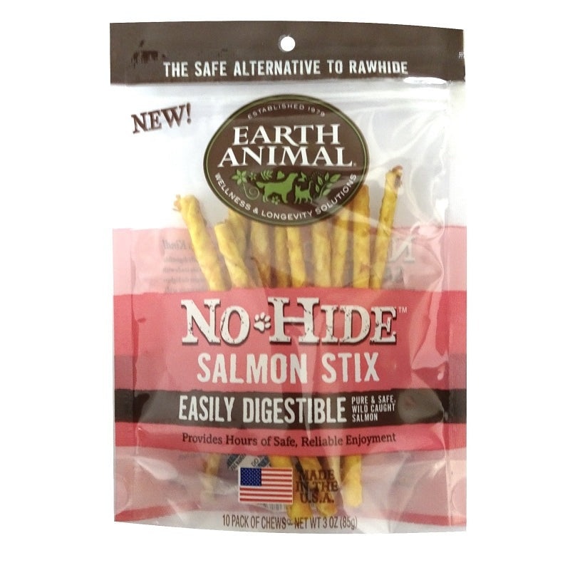 Earth Animal Salmon Stix 10 Pack 3oz