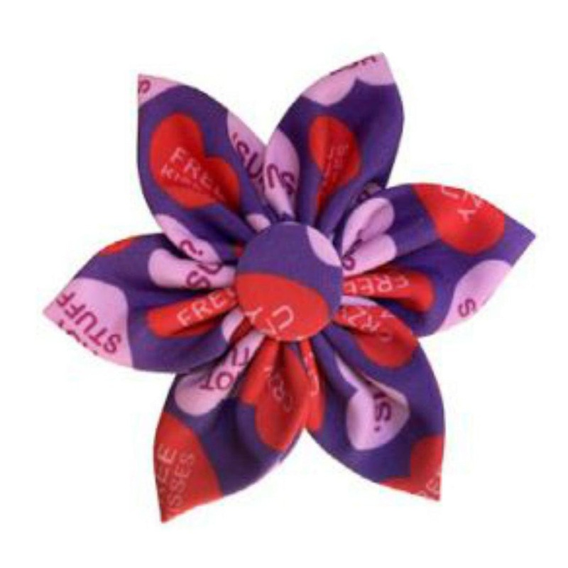 Huxley & Kent Convo Hearts Pinwheel For Cats & Dogs Small