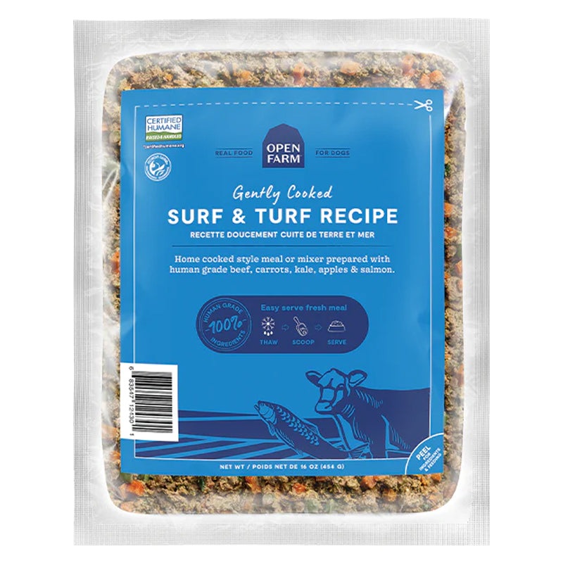 Open Farm Surf & Turf Gently Cooked Recipe Dog Food 16oz