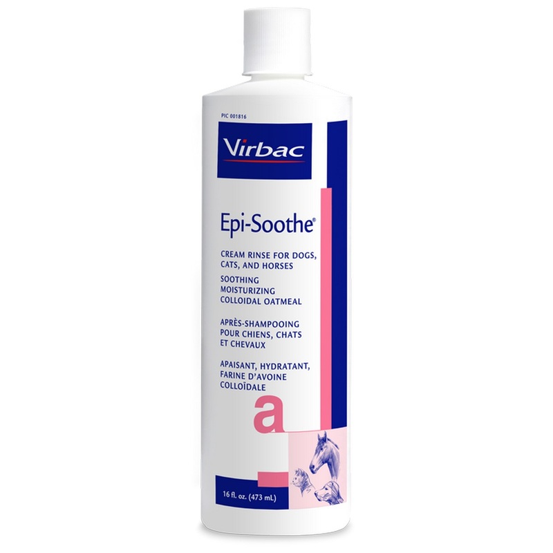 Virbac EPI-SOOTHE Cream Rinse For Dogs Cats & Horses 16oz