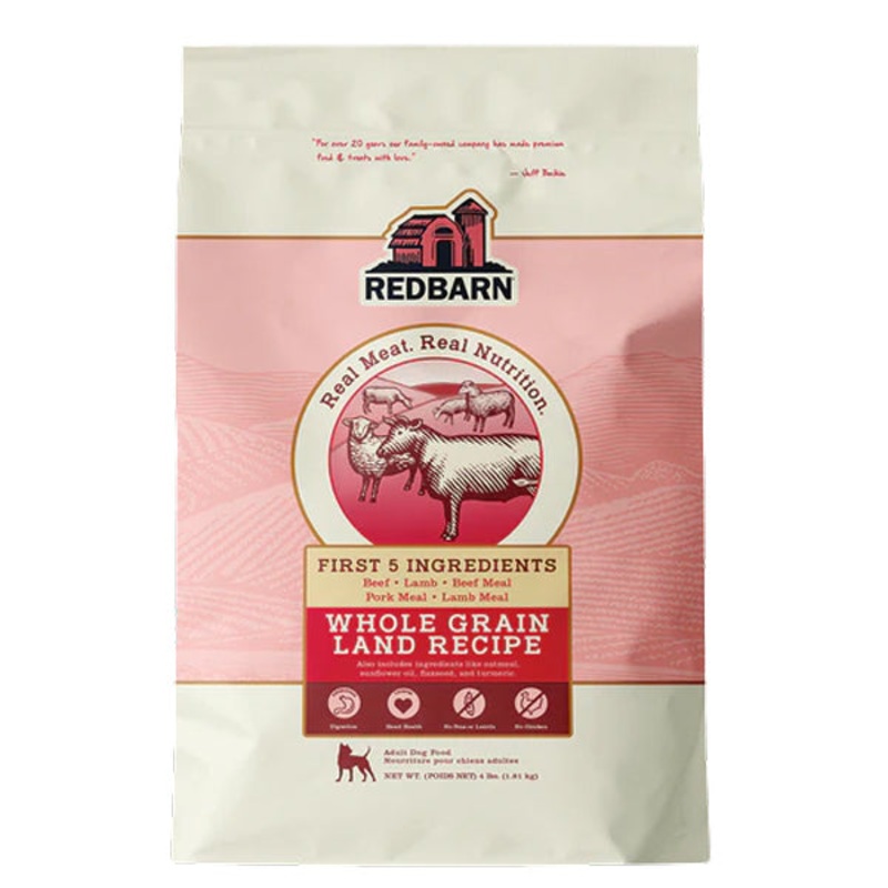 Whole Grain Land Recipe Dog Food 4lb