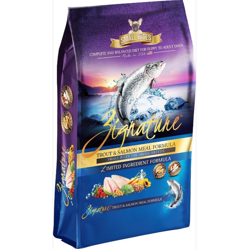 Zignature Trout Small Bites Dog Food 12.5lb