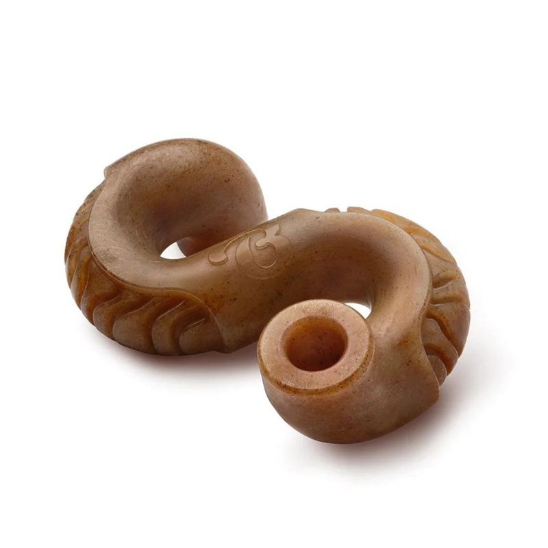 Benebone Beef Tripe Bone Durable Dog Chew Toy Medium 9.0 Oz