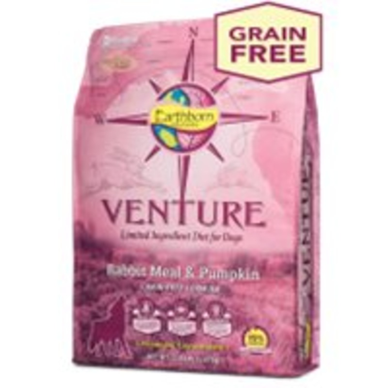 Earthborn Rabbit & Pumpkin Grain Free Dry Dog Food 25lb