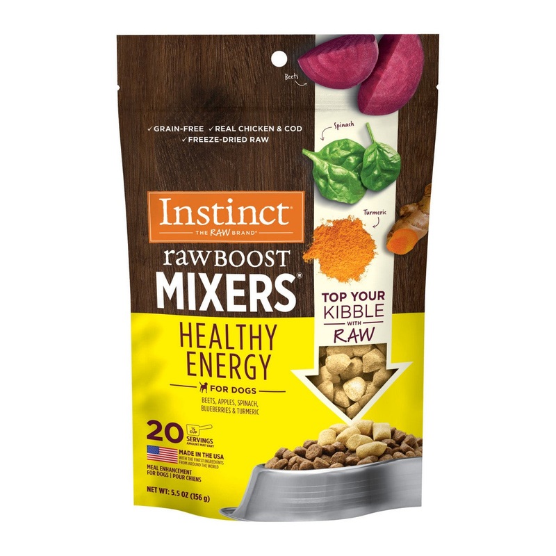 Instinct Pet Food Raw Boost Mixers Healthy Energy Dog Food Topper 5.5oz