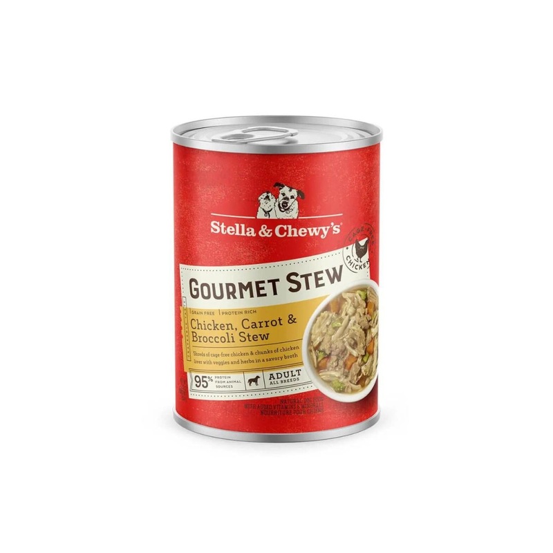 Stella and Chewys Gourmet Chicken, Carrot & Broccoli Stew For Dogs