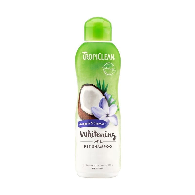 Tropiclean Awapuhi Coconut Whitening Pet Shampoo 20oz