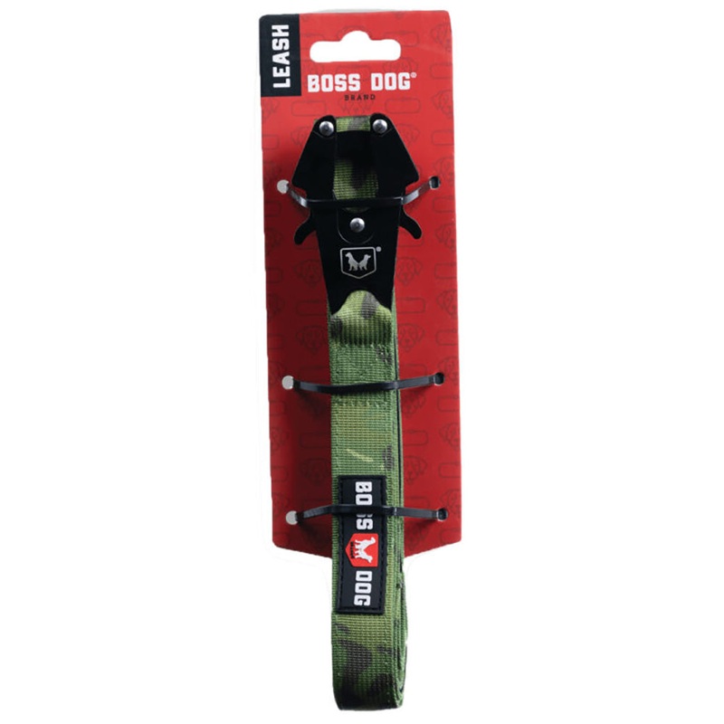Boss Dog Tactical Camo Green 6'x1" Dog Leash