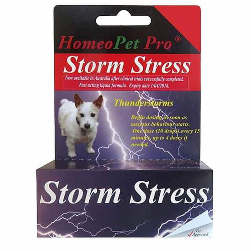 HomeoPet Storm Stress for Pets with Weigth >20 lb