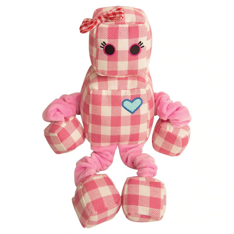 Snugarooz Pet Rosie The Robot 13" Dog Toy
