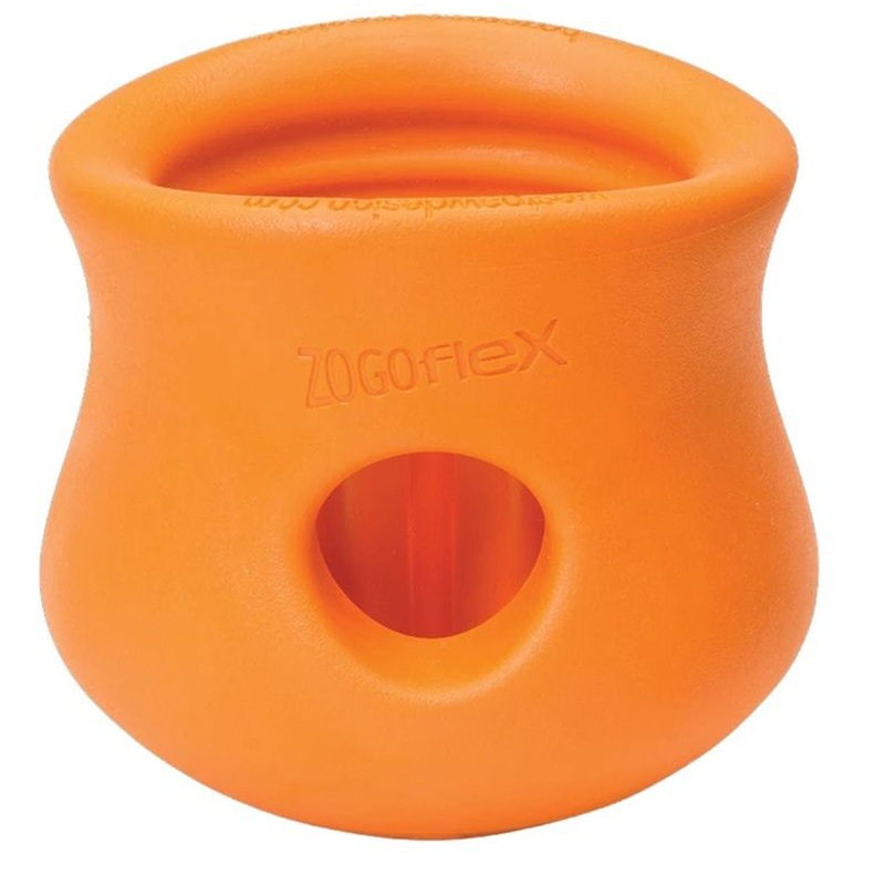 West Paw Toppl Dog Toy Tangerine Large