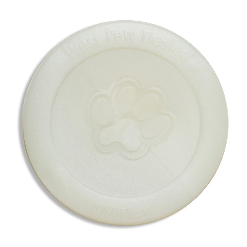 West Paw Zisc Large Glow Frisbee Disc Dog Toy