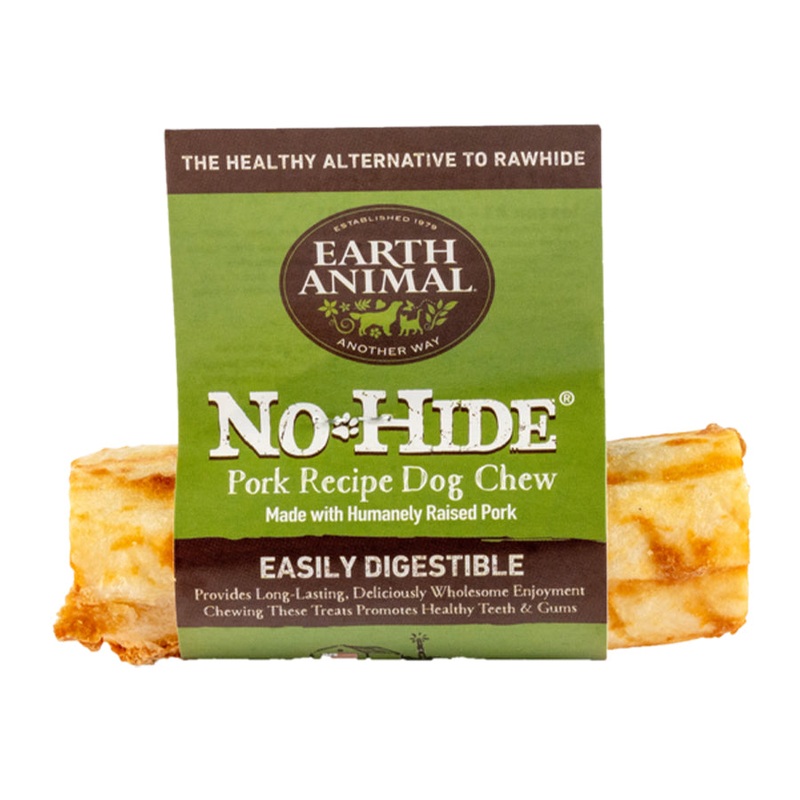 Earth Animal Pork No-Hide Wholesome Chews Small 4" Dog Treats