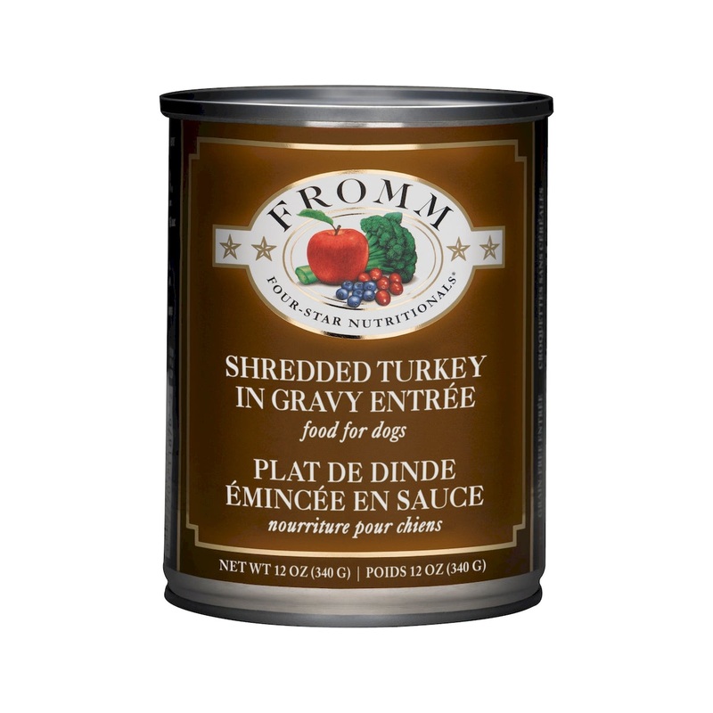 Fromm Shredded Turkey in Gravy Entr Dog Food 12oz