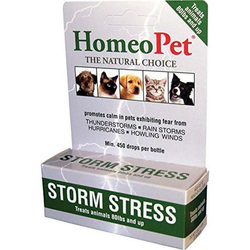 HomeoPet Storm Stress for Pets 80 lbs and Up