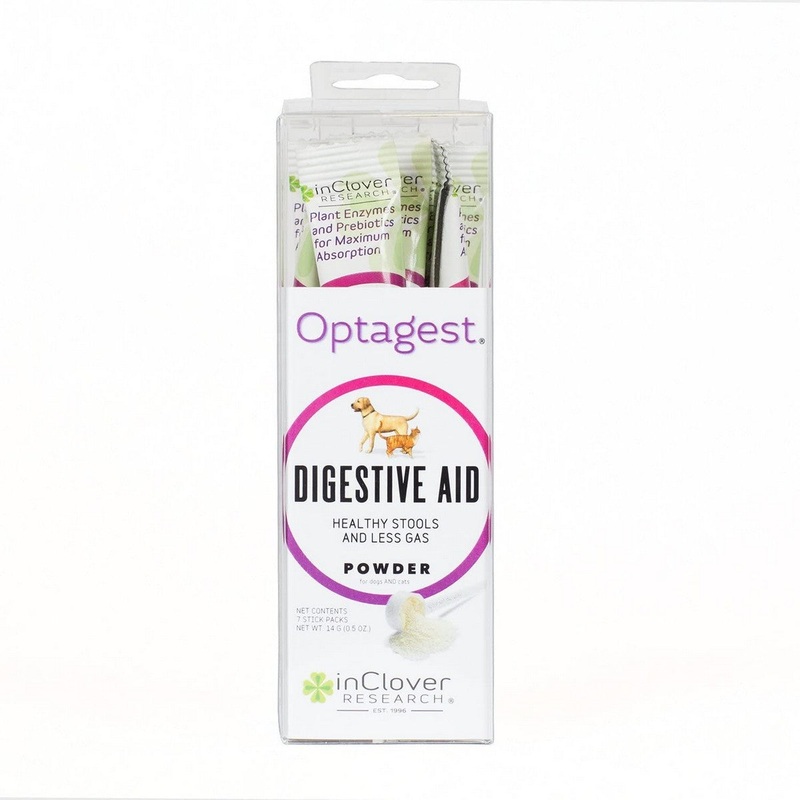 inClover Optagest Convenience Supplement for Dogs & Cats 7-Stick Pack