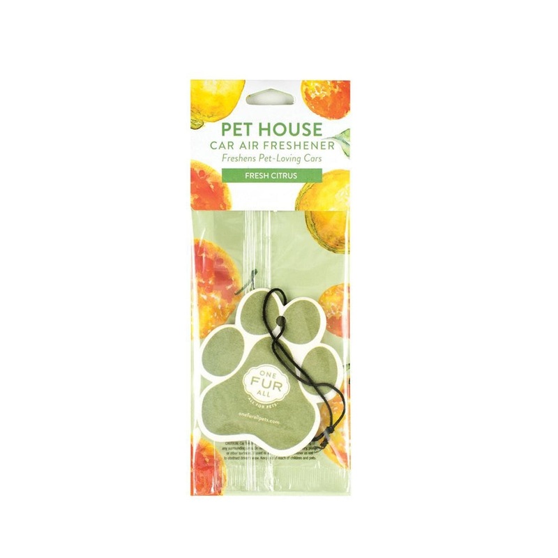 One Fur All Car Air Freshener Fresh Citrus