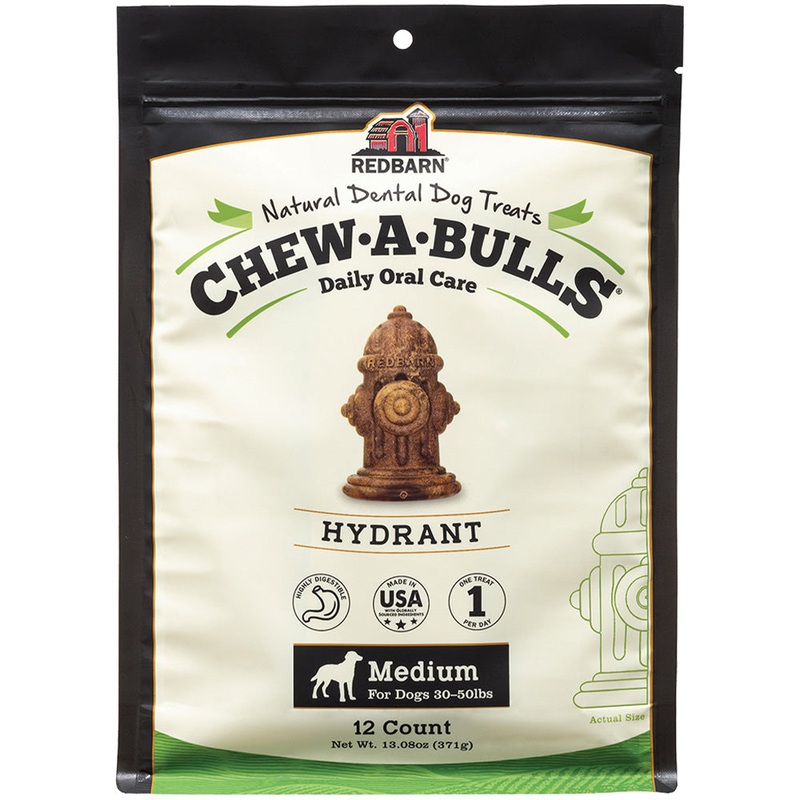 Redbarn Chew A Bulls Medium Hydrant Dog Treats