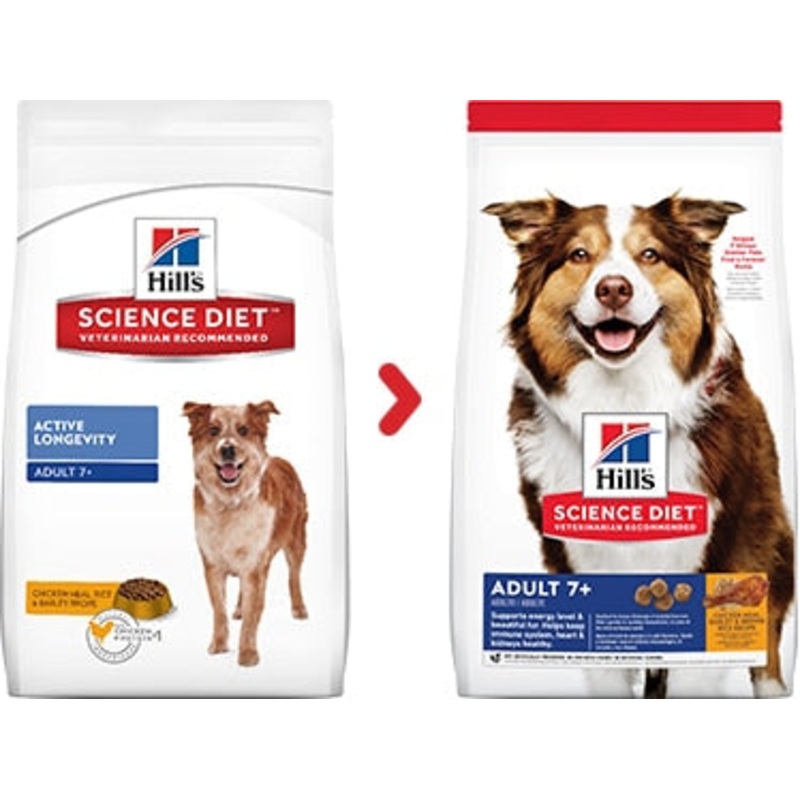 Science Diet Adult 7+ Chicken Recipe Dry Dog Food 5lb