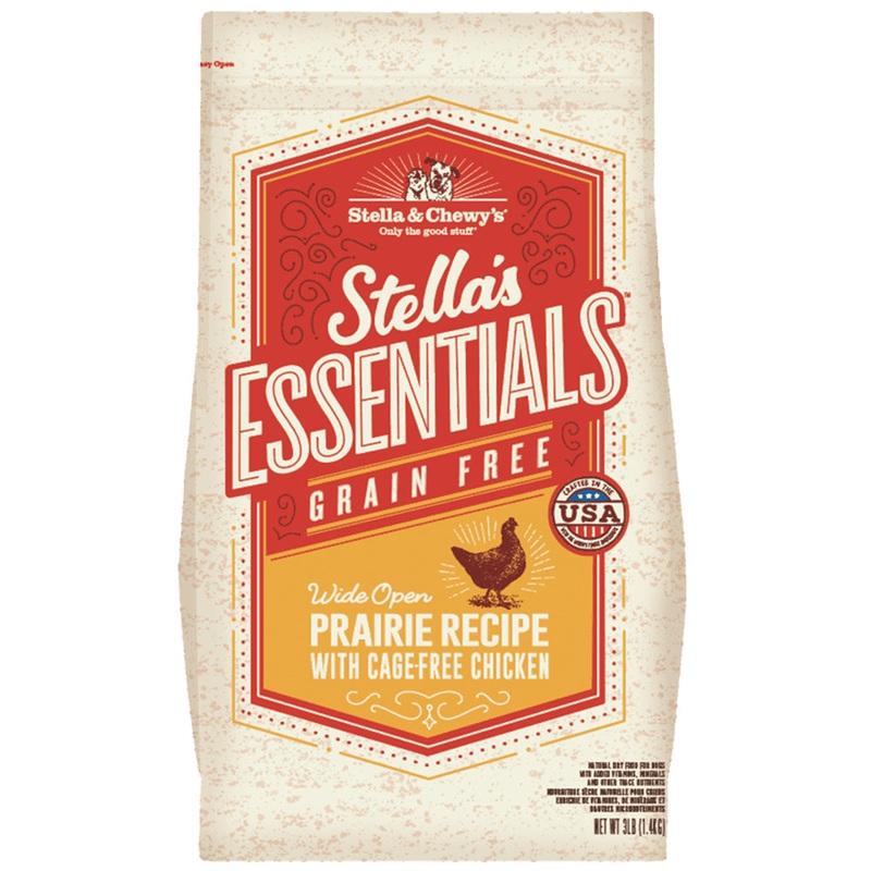 Stella and Chewys Essentials Cage-Free Chicken & Ancient Grains Recipe Dry Dog Food 3lb