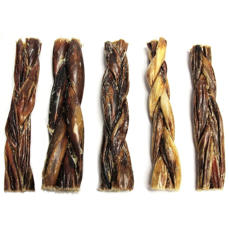 The Natural Dog Company Bully Braided Gullet 6" Dog Treats Each