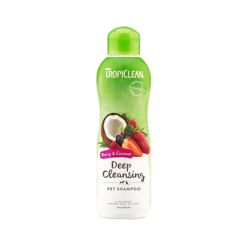 Tropiclean Berry & Coconut Pet Shampoo, 20 Fl.oz