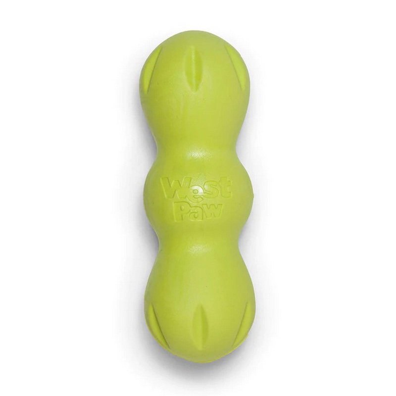 West Paw Zogoflex Rumpus Dog Chew Toy Medium Green