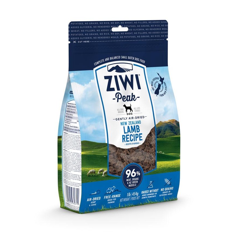 Ziwi Peak Air-Dried Lamb Recipe For Dogs 1lb