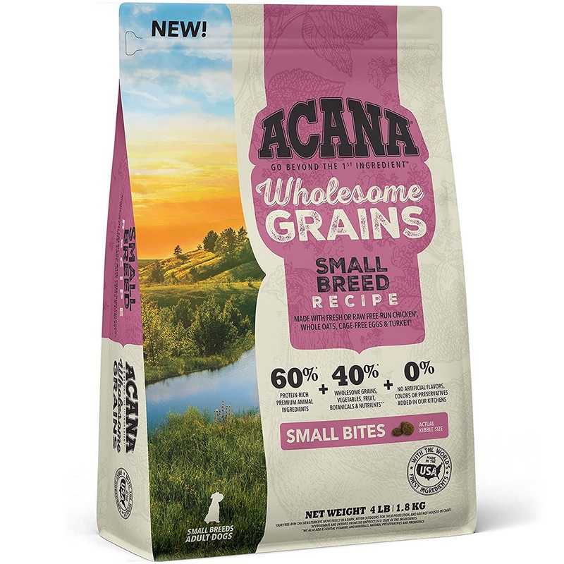 Acana Wholesome Grains Small Breed Dry Dog Food 4lb