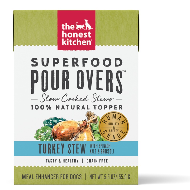 Honest Kitchen Superfood POUR OVERS Turkey 5.5oz