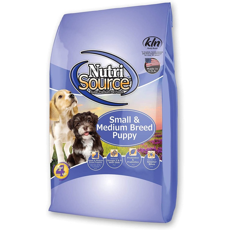 Nutrisource Small & Medium Breed Puppy Dry Dog Food 15lb