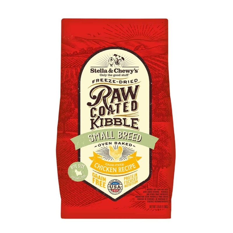 Stella and Chewys Cage-Free Chicken Raw Coated Kibble For Small Breeds Dry Dog Food 3.5lb
