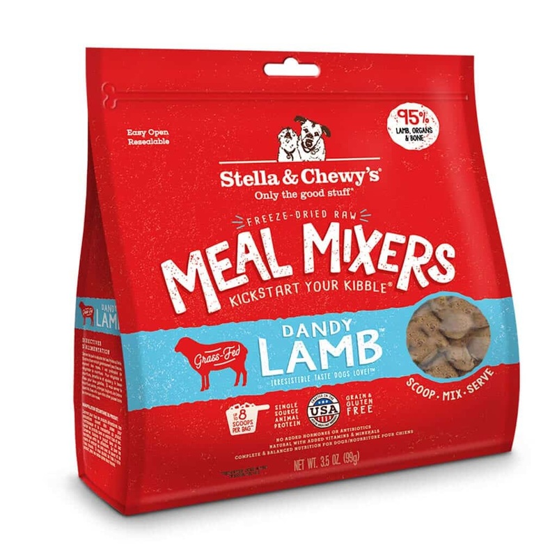 Stella and Chewys Dandy Lamb Meal Mixers Dog Food 18oz