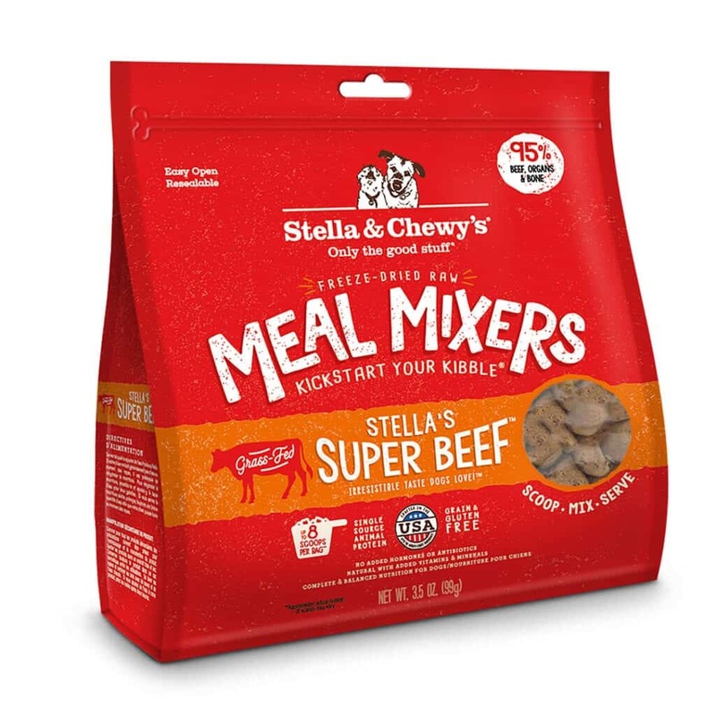 Stella and Chewys Stella's Super Beef Meal Mixers Dog Food 8oz