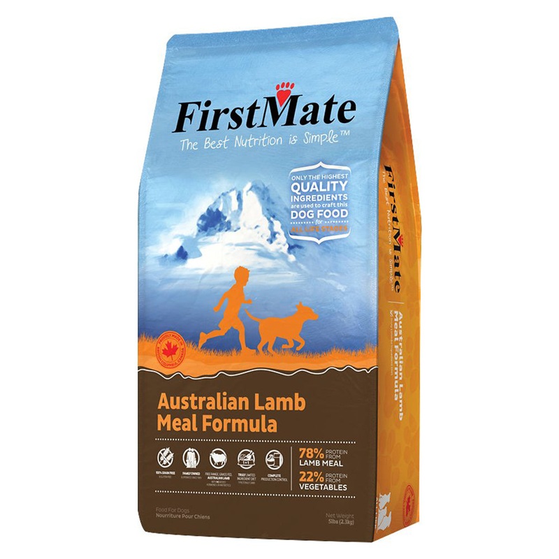 First Mate Grain-Free Australian Lamb Formula Dry Dog Food 5lb