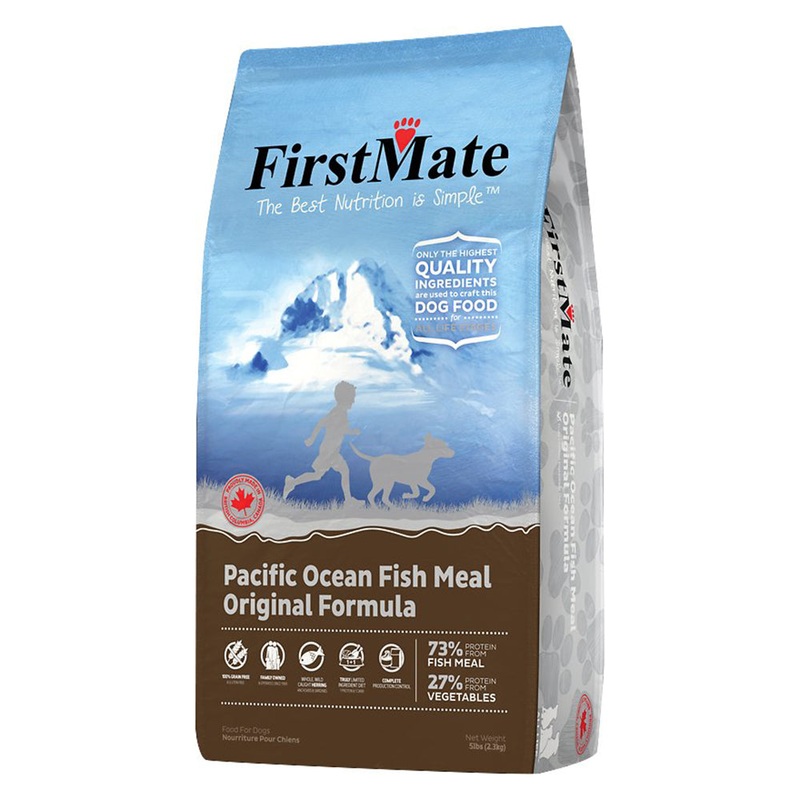 First Mate Grain-Free Pacific Ocean Fish Original Formula Dry Dog Food 5lb