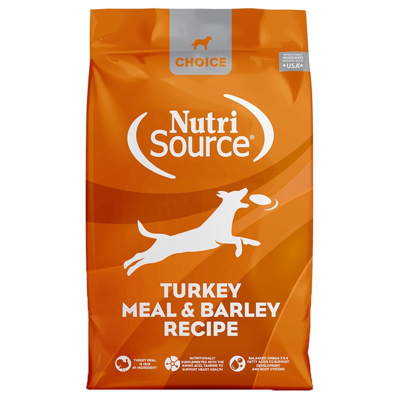 Nutrisource Choice Turkey Meal & Barley Recipe Dry Dog Food 30lb
