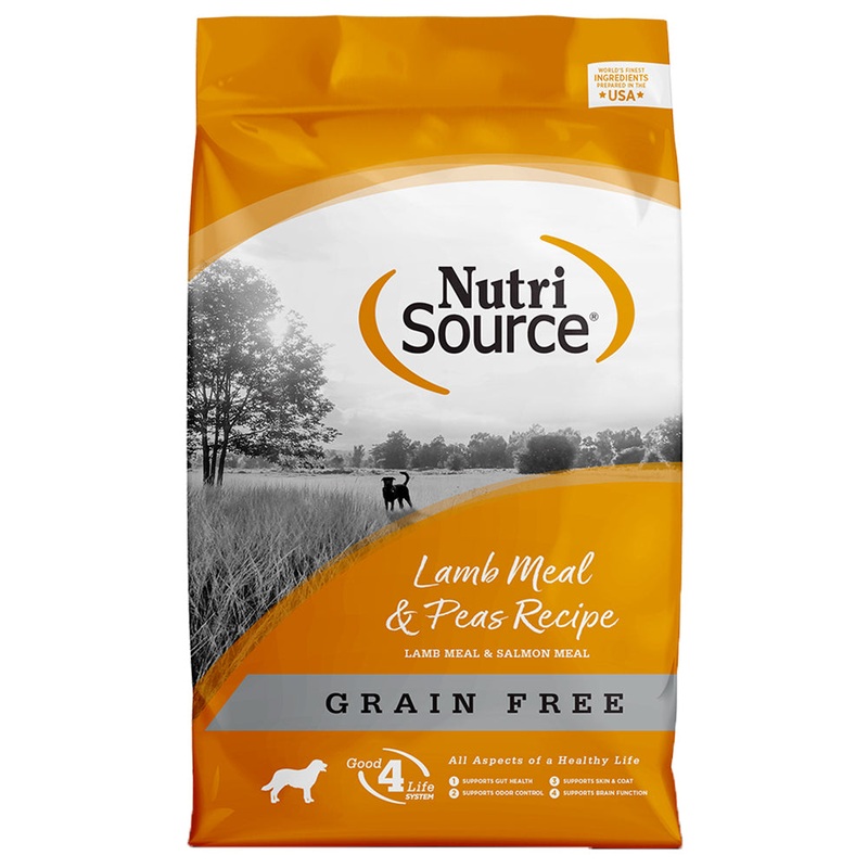 Nutrisource Lamb & Peas Formula Grain Free Dry Dog Food 5lb