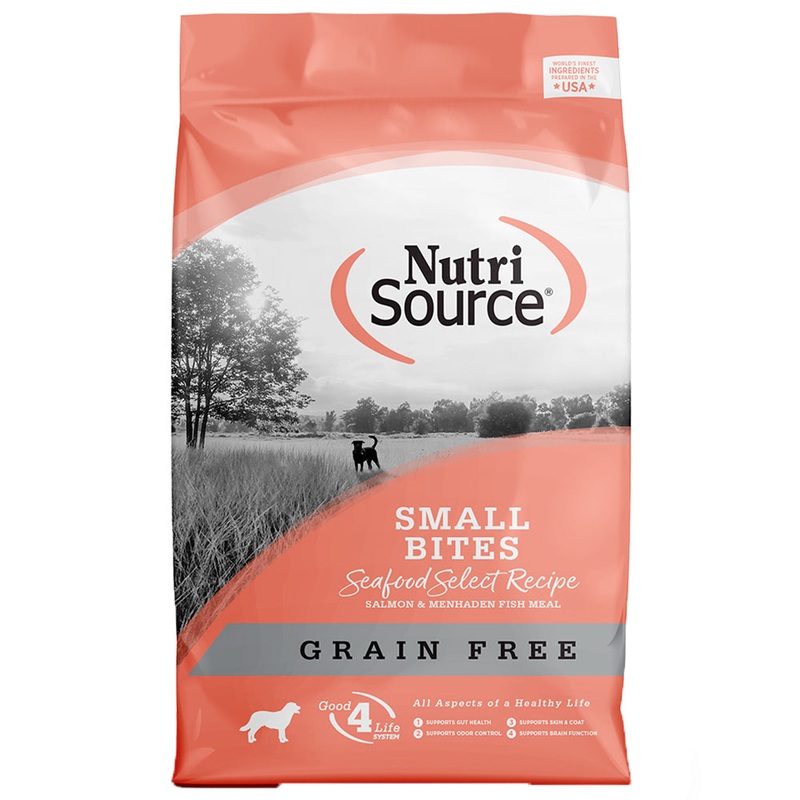 Nutrisource Seafood Select Small Bites Dry Dog Food 15lb