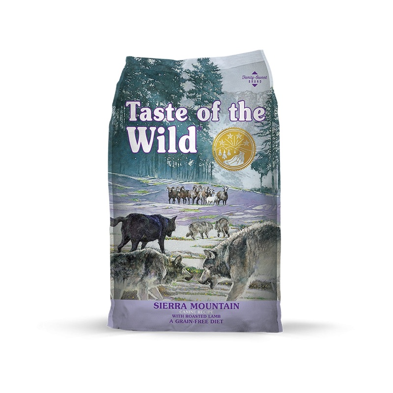 Taste of the Wild Sierra Mountain with Lamb Dry Dog Food 14lb