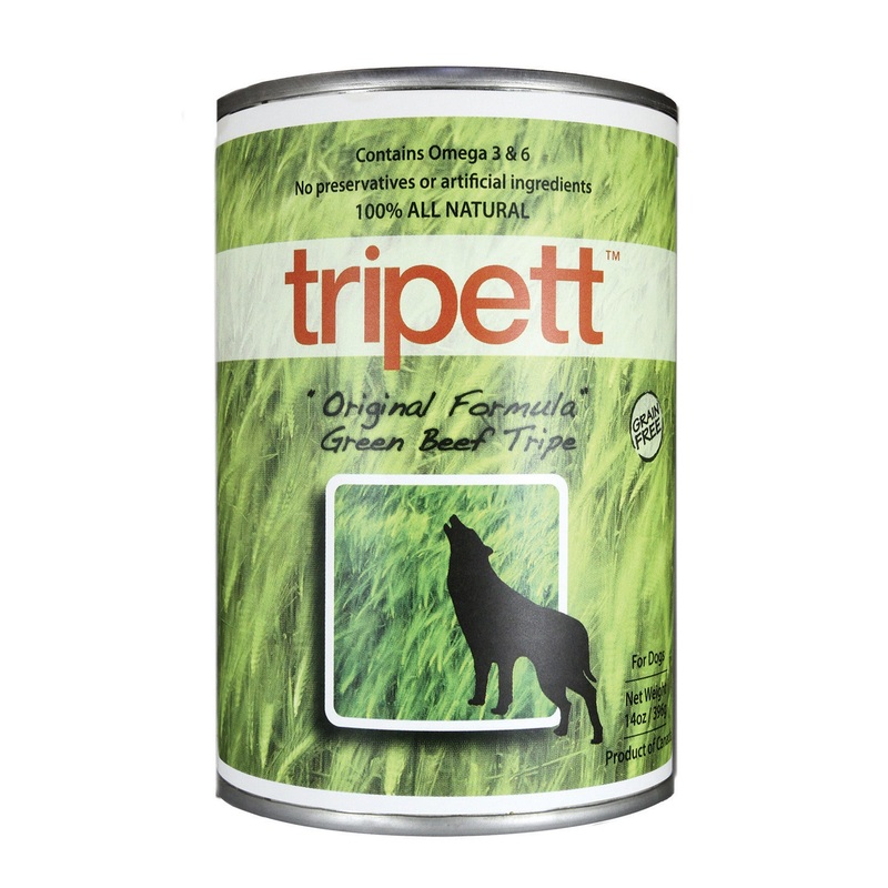 Tripett Green Beef Tripe Original Formula 13oz