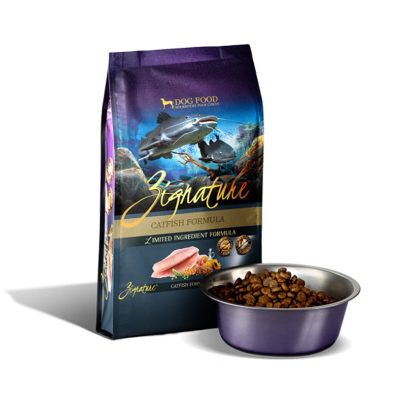 Zignature Catfish Formula Dry Dog Food 12.5lb