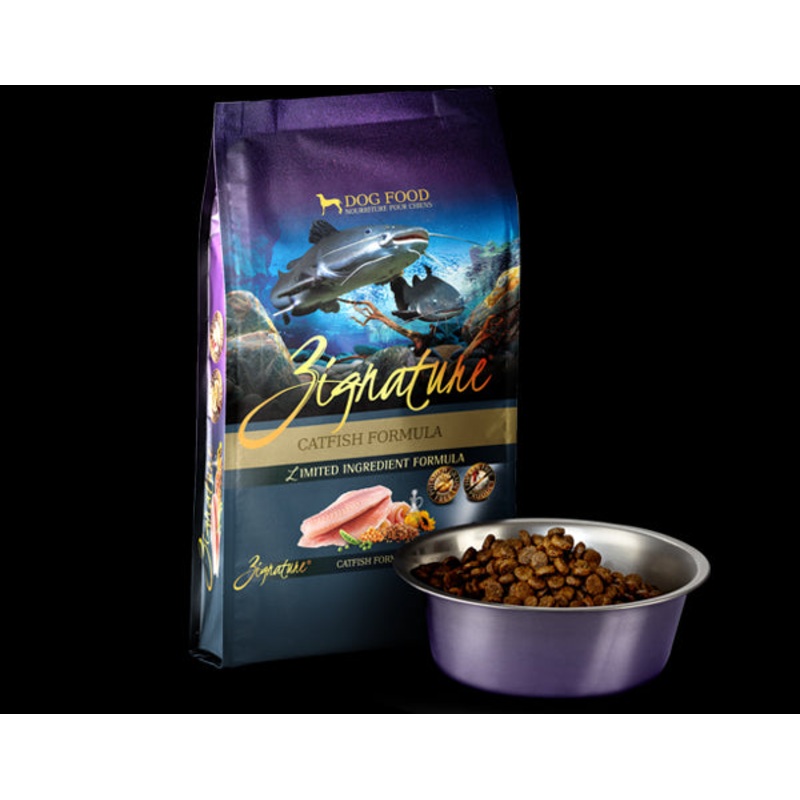 Zignature Catfish Formula Dry Dog Food 25lb
