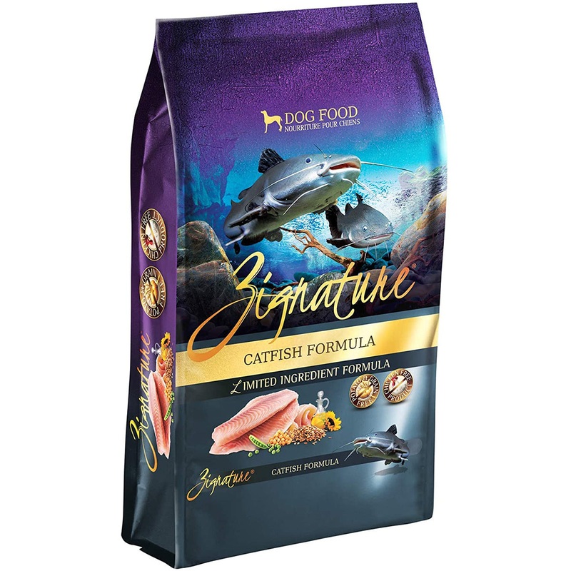 Zignature Catfish Formula Dry Dog Food 4lb