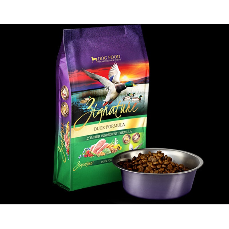 Zignature Duck Formula Dry Dog Food 4lb