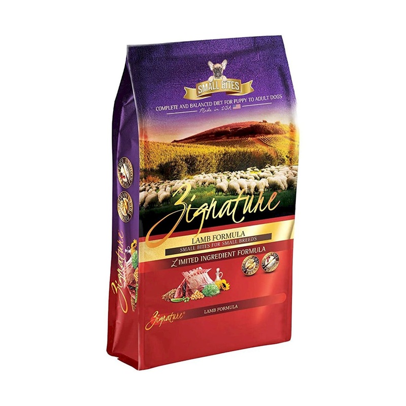 Zignature Lamb Formula Small Bites Dog Food 13lb