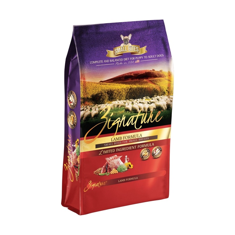 Zignature Small Bites For Small Breeds Lamb Dry Dog Food 4lb