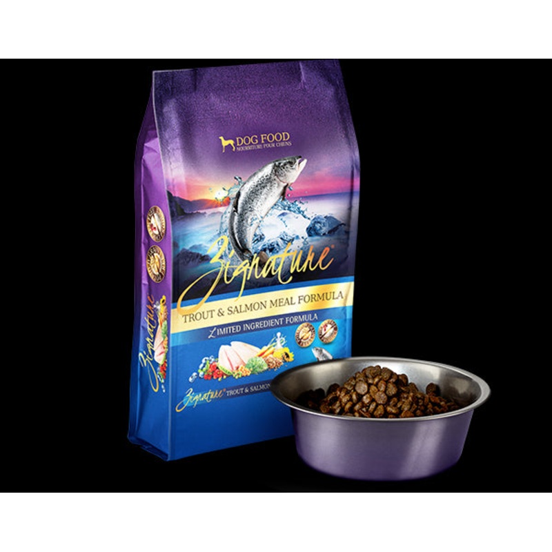Zignature Trout & Salmon Meal Formula Dry Dog Food 4lb