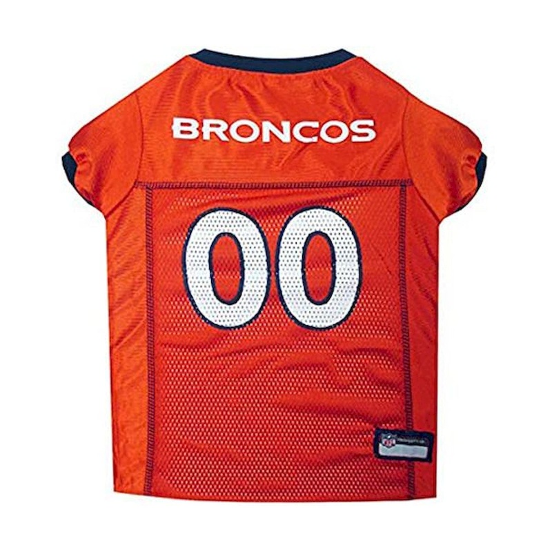 DoggieNation Orange Denver Broncos Jersey Large